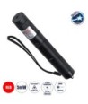 GLOBOSTAR® HANDLAMP 78996 Laser Pointer Χειρός 5Mw 1° DC 5V με Επαναφορτιζόμενη Μπαταρία Li-ion 3.7V 1x18650 4800mAh IP20 Κόκκινο 650nm - Μ15 x Π2.2 x Υ2.2cm - 1 Χρόνο Εγγύηση